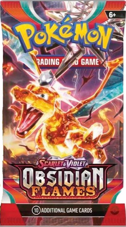 Obsidian Flames | Booster Pack (1 Pack) - Pokémon TCG: Scarlet & Violet - Aurora Sparks