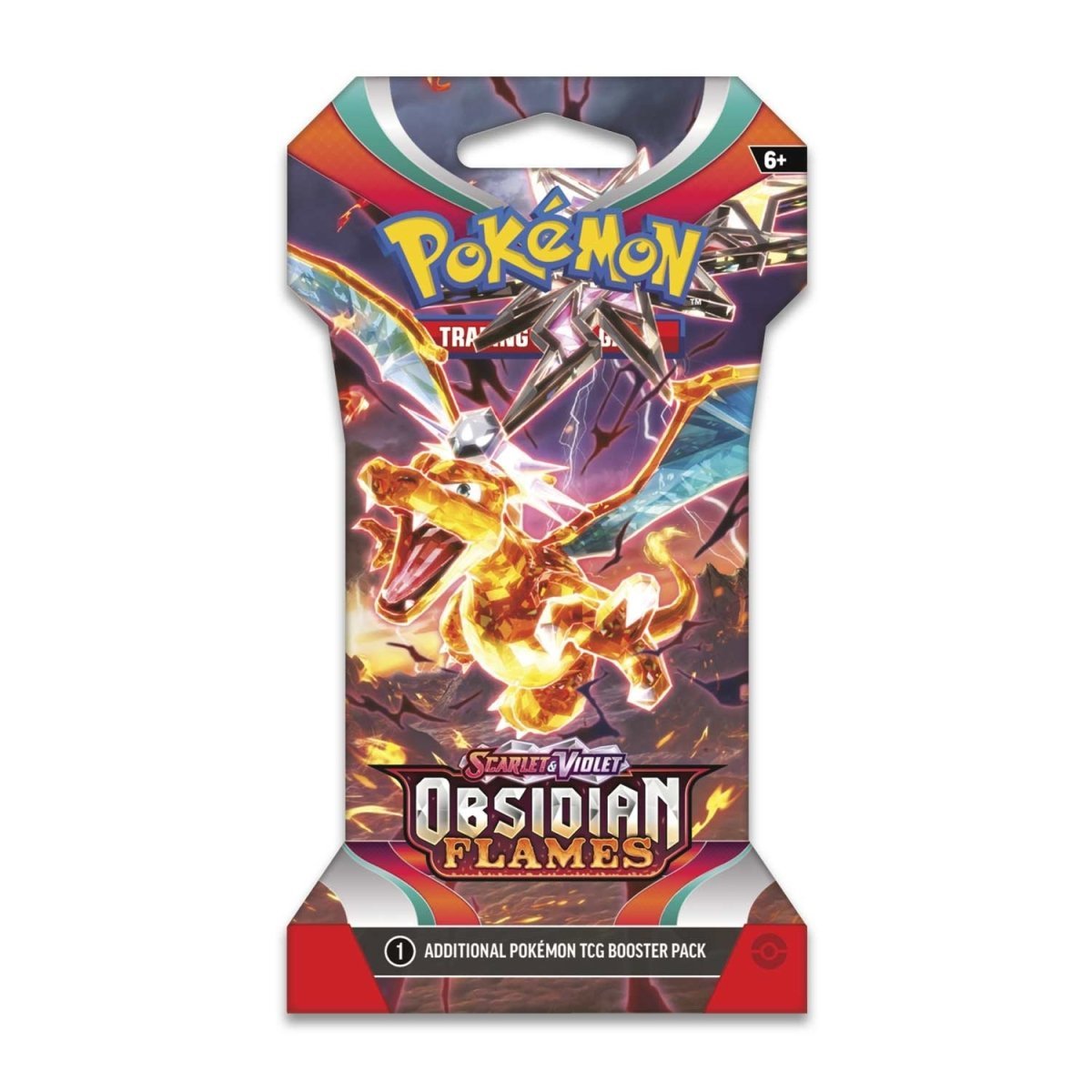 Obsidian Flames | Sleeved Booster Pack (1 Pack) - Pokémon TCG: Scarlet & Violet - Aurora Sparks