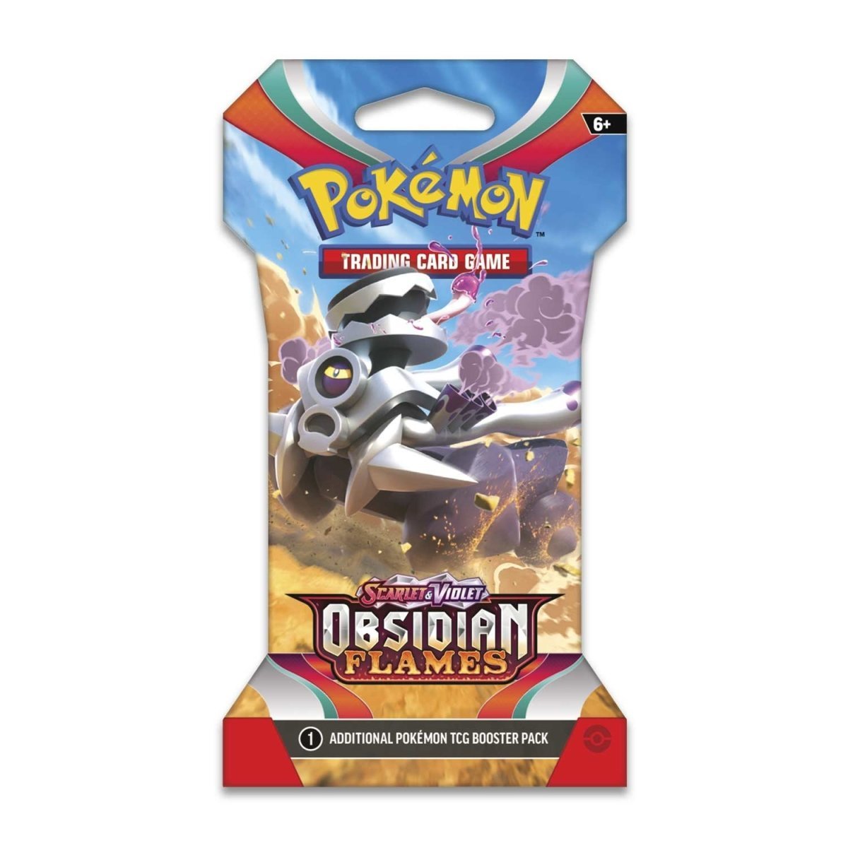 Obsidian Flames | Sleeved Booster Pack (1 Pack) - Pokémon TCG: Scarlet & Violet - Aurora Sparks