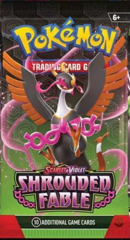 Shrouded Fable | Booster Pack (1 Pack) - Pokémon TCG: Scarlet & Violet - Aurora Sparks