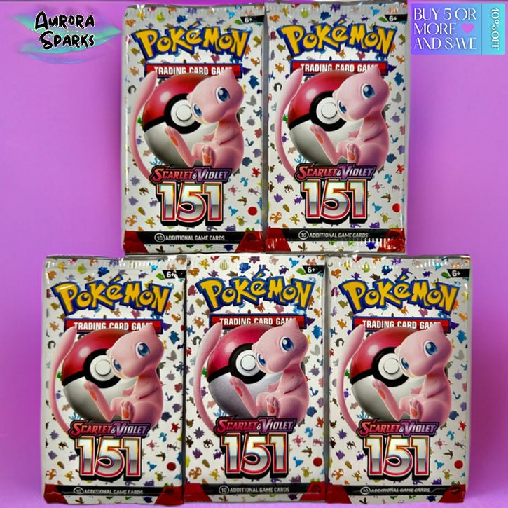 Pokémon TCG: Scarlet & Violet - 151 Booster Pack - Aurora Sparks