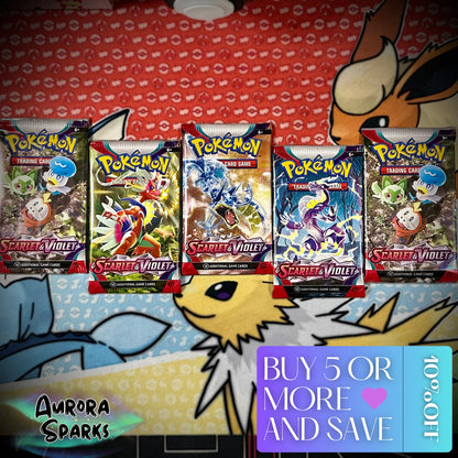 Pokémon TCG: Scarlet & Violet Booster Pack (1 Pack) - Aurora Sparks