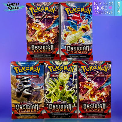 Pokémon TCG: Scarlet & Violet - Obsidian Flames Booster Pack - Aurora Sparks